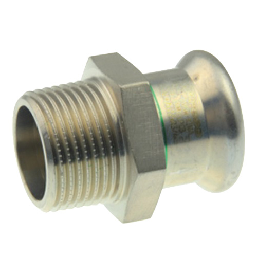 Straight Connector (Press-BSP Male)